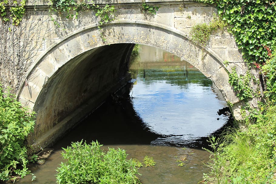 bridge, river, nature, architecture, water, bridge - man made structure HD wallpaper
