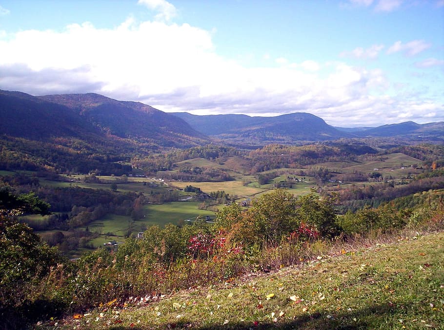 Powell, Valley, nature, mountain, landscape, scenics, tree HD wallpaper