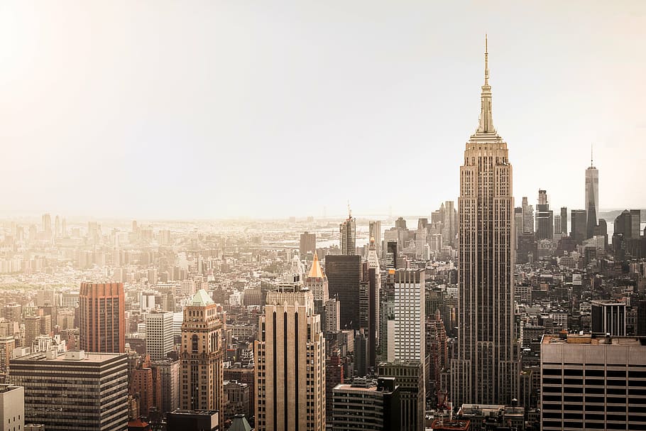 Empire State Building, architecture, buildings, infrastructure HD wallpaper