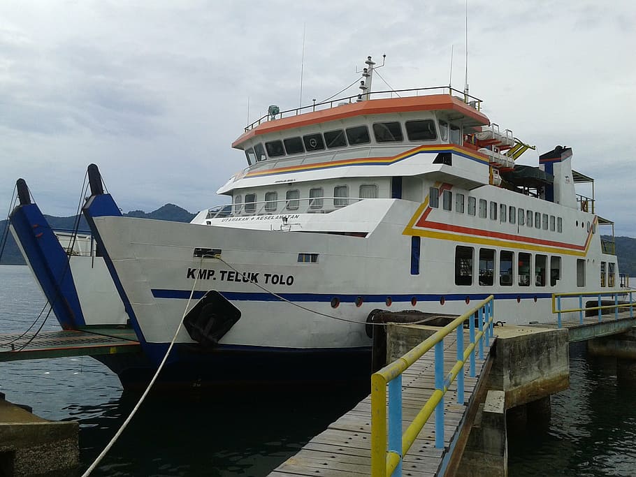 ferry, kolonodale, elbert, bandau, sulawesi, nautical Vessel, HD wallpaper