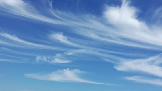 sky, painter, blue, wind, movement, cloud, artist, painting HD wallpaper