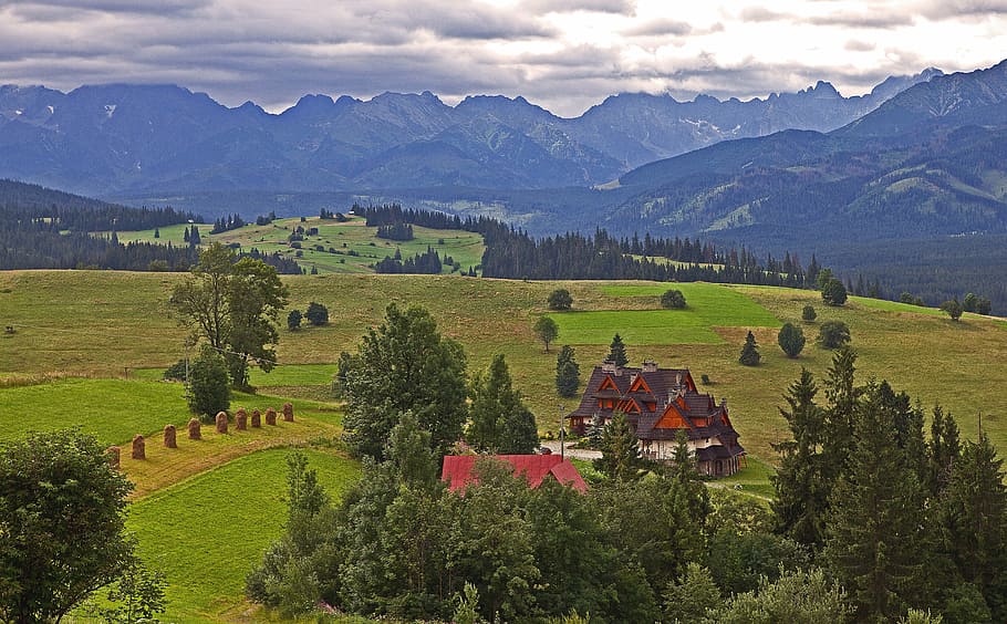 podhale, the tatra mountains, cloudy day, polish, scenics - nature, HD wallpaper