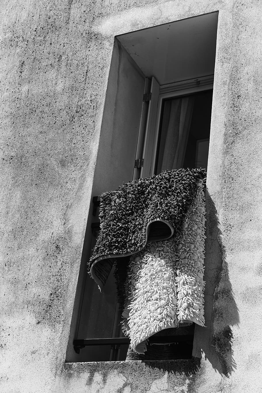 Window, Carpet, Black And White, built structure, building exterior HD wallpaper