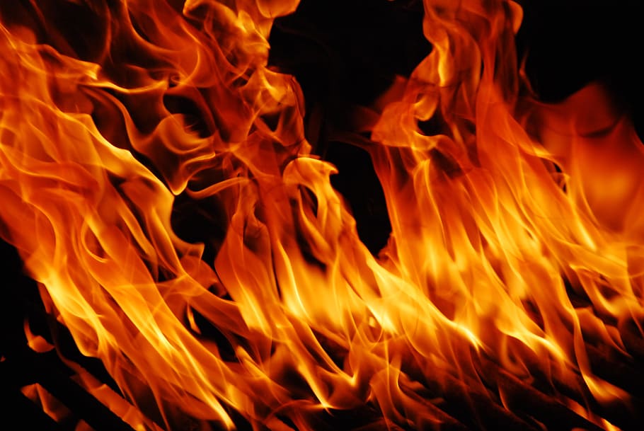 Fire, Earth, Life, Flames, Hot, Heat, fire - Natural Phenomenon HD wallpaper