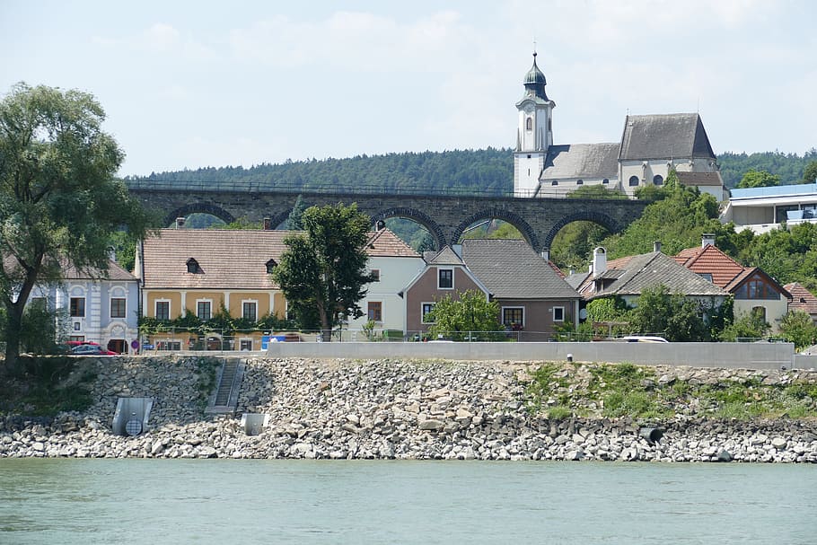 wachau, austria, lower austria, danube valley, panorama, landscape HD wallpaper