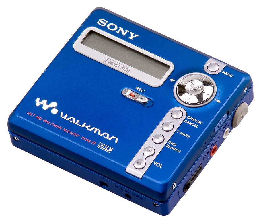 Hd Wallpaper Sony Mz Md Walkman N707 Isolated White Background Audio Cassette Wallpaper Flare