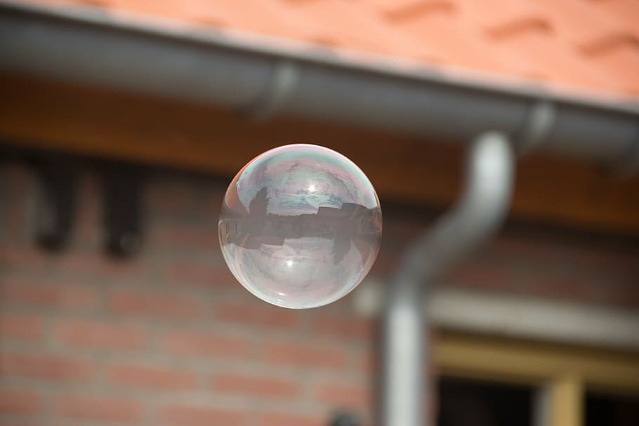 soap, call, bubble, blow bubbles, focus on foreground, sphere HD wallpaper