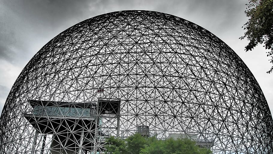 biosphere, canada, montral, architecture, built structure, sky HD wallpaper