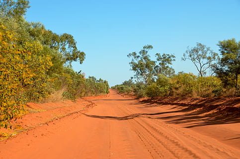 Red Sand, Bumpy, Cape Leveque, road, outback, australia, remote HD wallpaper