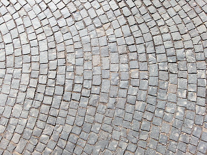 gray concrete ground, pavement, floor, street, surface, texture HD wallpaper