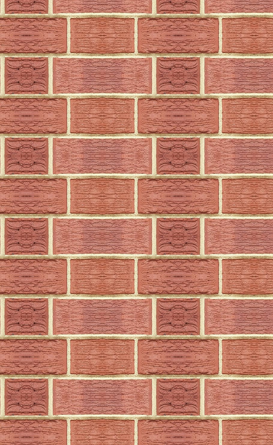 brick, brickwork, red, foundation, blocks, pattern, wall, house HD wallpaper