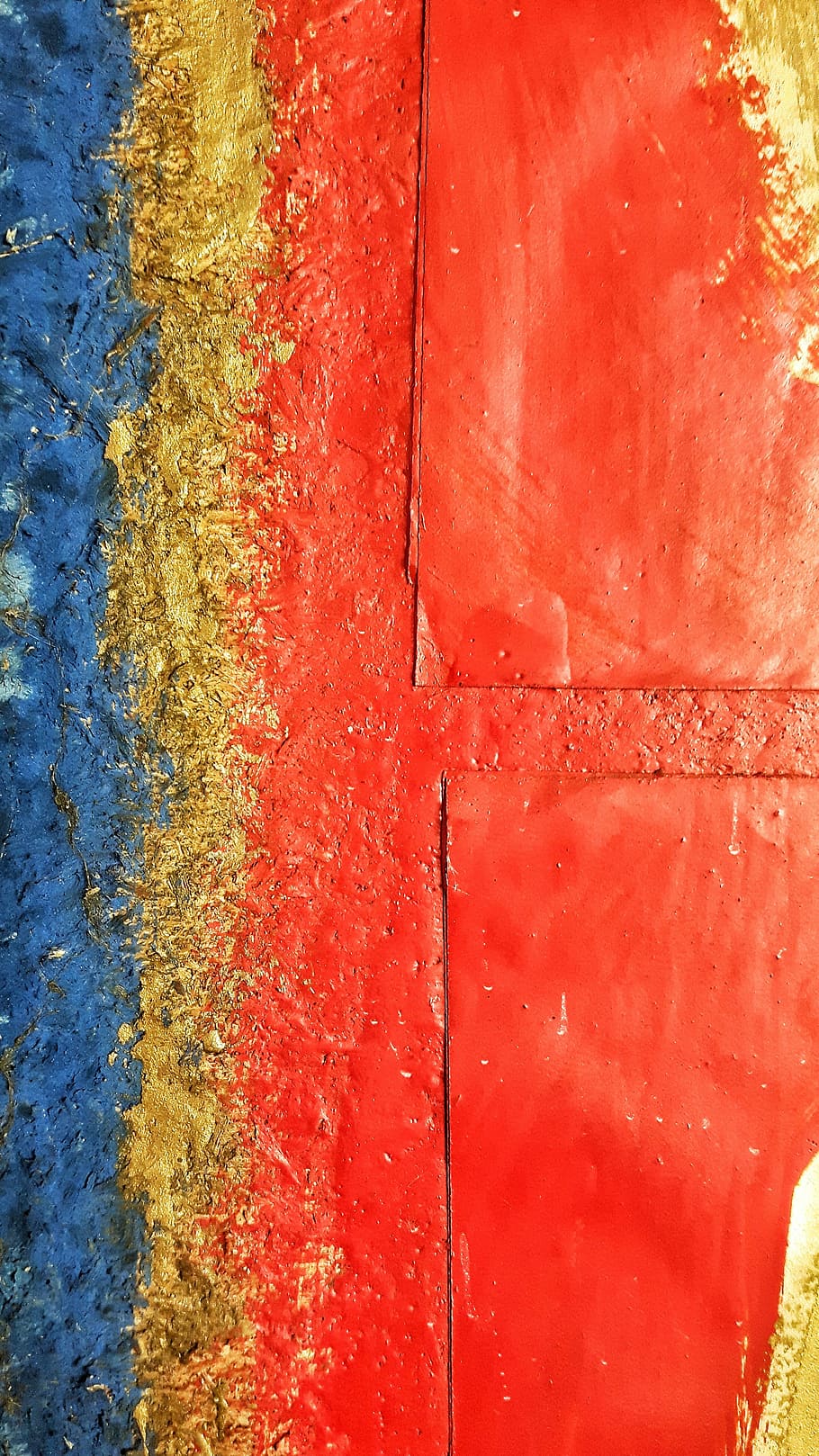 Painting, Color, Texture, the framework, drawing, red, day HD wallpaper