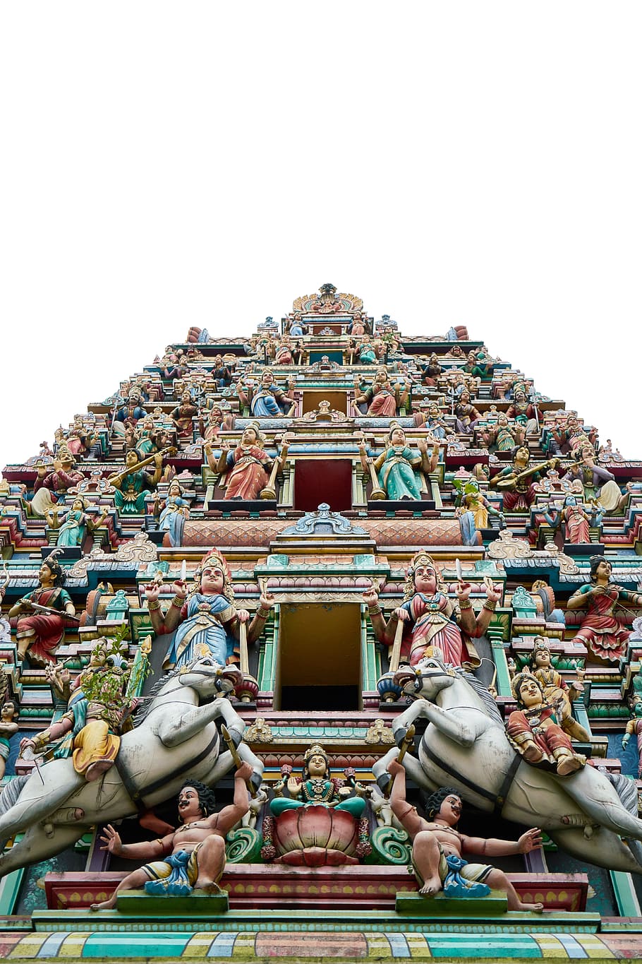 indian, sculpture, worship, faith, asian, ancient city, day, HD wallpaper