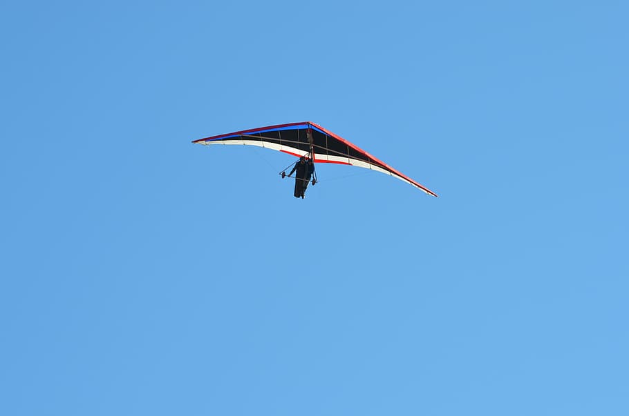 delta-flying, paragliding, adventure bums, hang gliding, sport, HD wallpaper