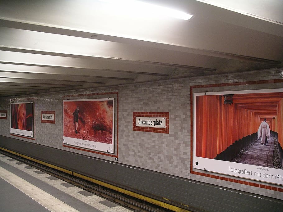 berlin, alexanderplatz, ubahn, rail transportation, architecture HD wallpaper