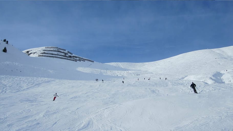 ski, winter, snow, skiing, backcountry skiiing, mountains, alpine HD wallpaper