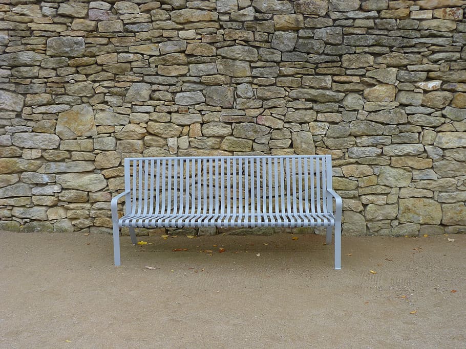 Wall, Stone, laička, no people, seat, day, architecture, outdoors HD wallpaper