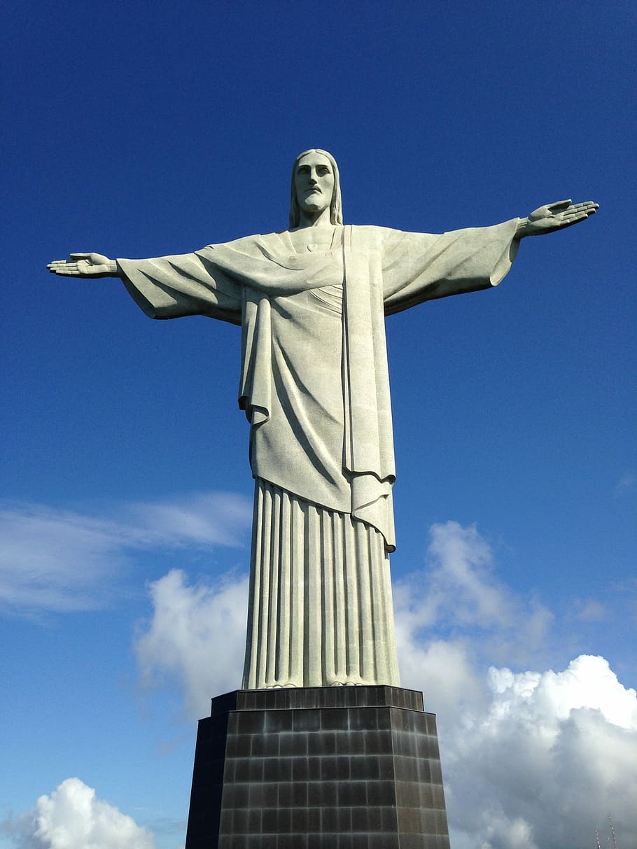 HD wallpaper: Corcovado, Christ, rio de janeiro vacation, brazil, statue,  sculpture | Wallpaper Flare