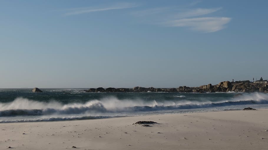 beach, wind, wild, nature, outdoor, ocean, water, model, sand HD wallpaper