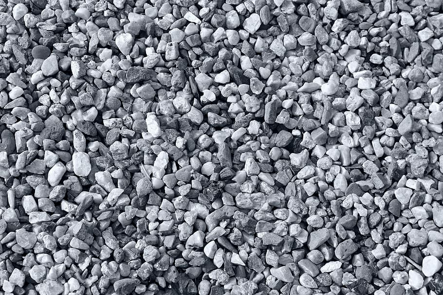 gray gravels photography, pebbles, stone, texture, model, the structure of the HD wallpaper