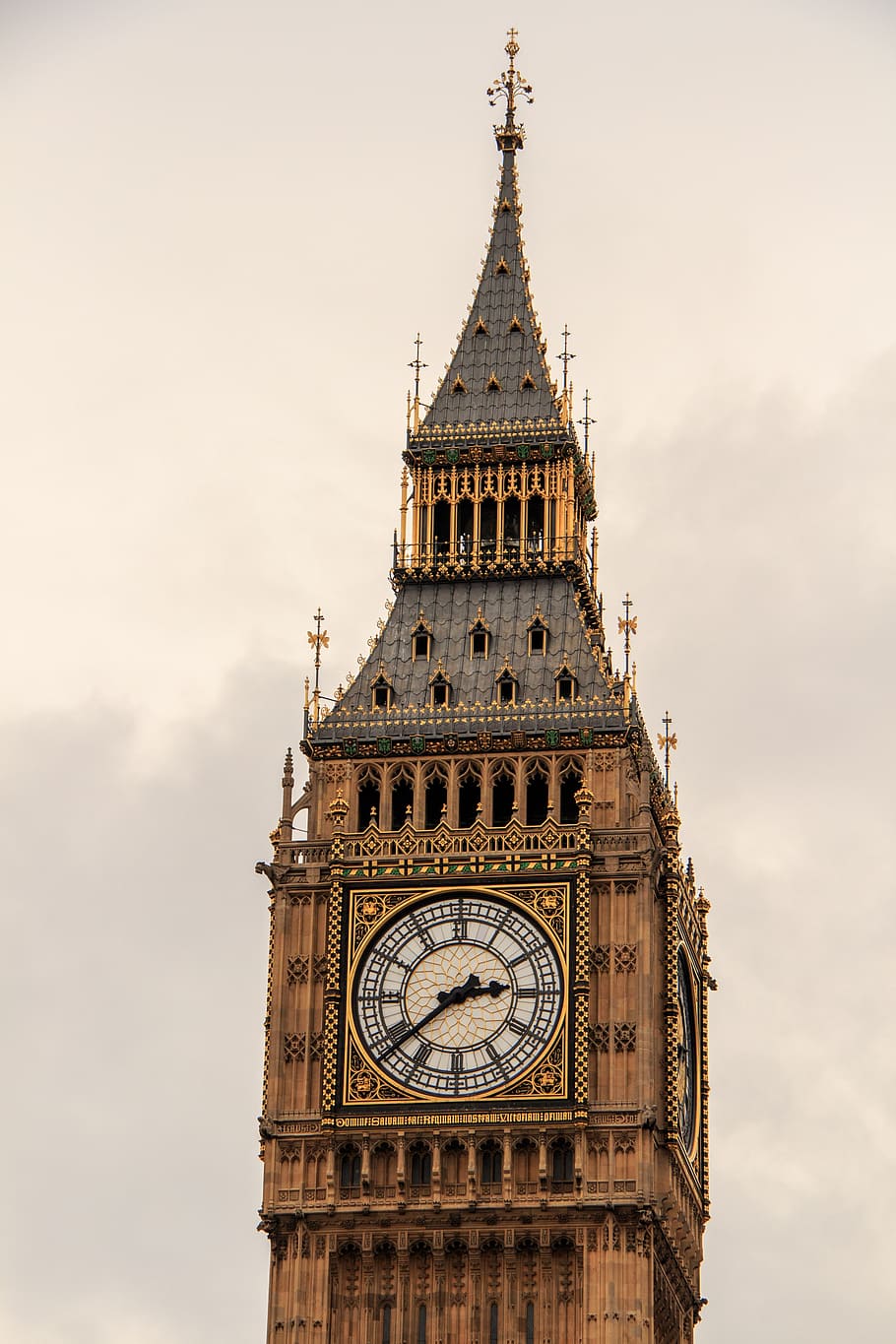 Elizabeth Tower, London, big ben, clocktower, clock tower, time HD wallpaper