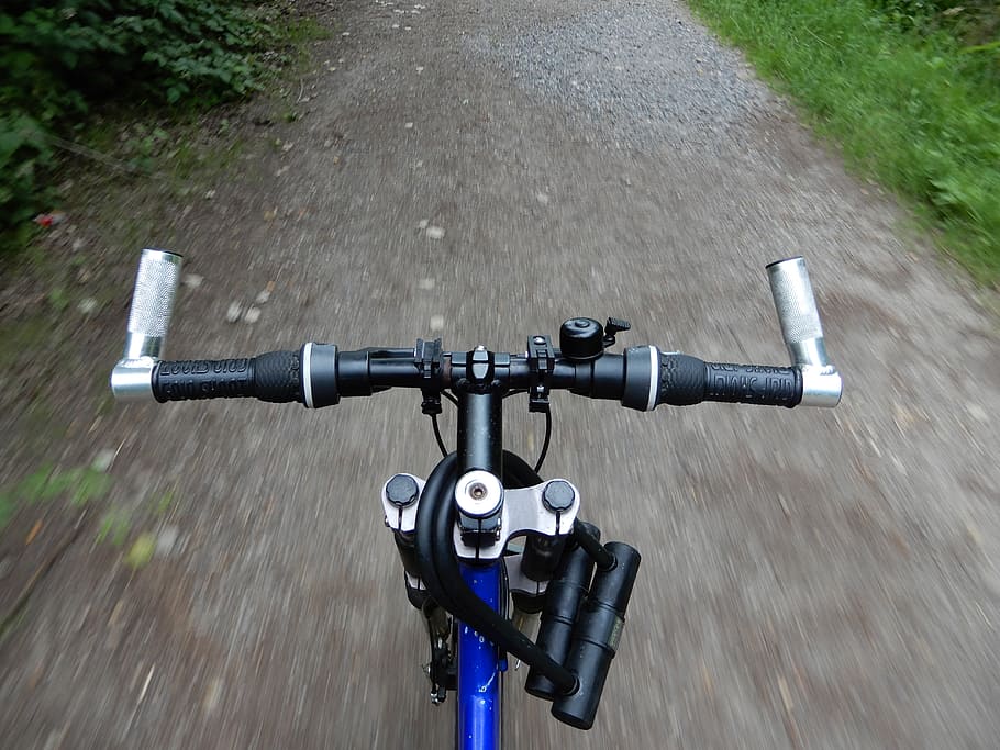 bike, handlebars, landscape, bicycle, camera - Photographic Equipment HD wallpaper