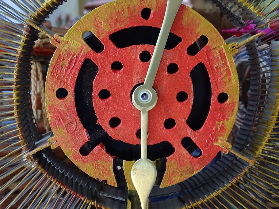 clock, time, handmade, minute, time clock, old, hour, metal HD wallpaper