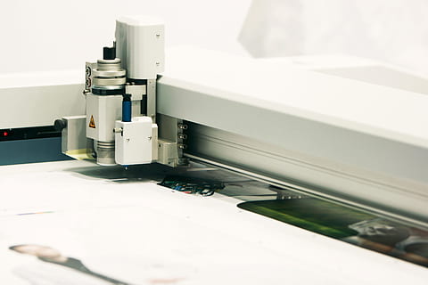 white tarpaulin machine, Plotter, Flat, Printer, flat plotter HD wallpaper