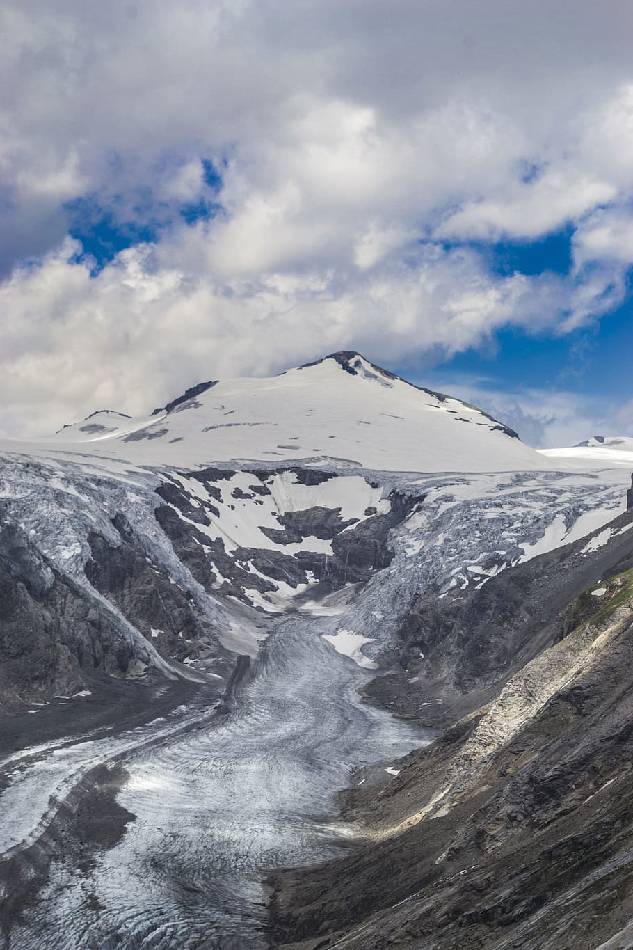 Großglockner, Mountain, Grossglockner, glacier, mountains