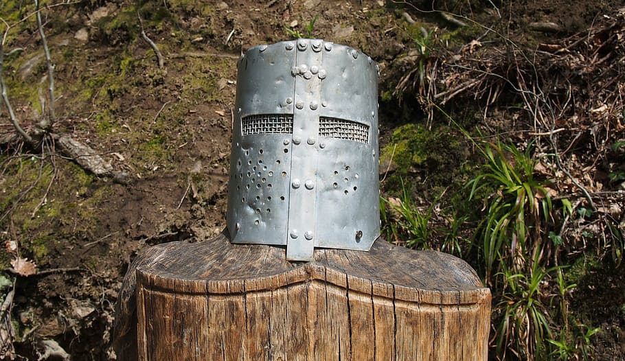 knight, helm, middle ages, funny, practical joke, art, armor HD wallpaper