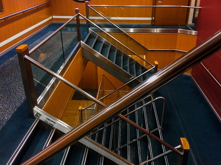 Stairs, Lines, Modern, Step, construction, staircase, structure HD wallpaper