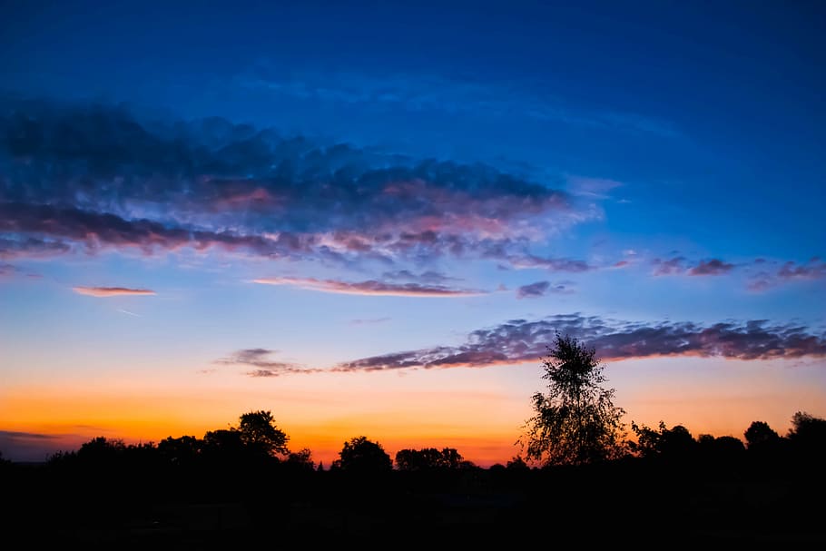 Sunrise, Clouds, Dissolving, sky, dissolving clouds, morgenstimmung HD wallpaper