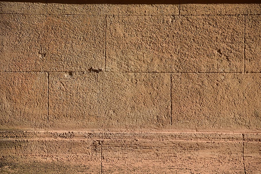 facade, wall, background, structure, plaster, brown, close HD wallpaper