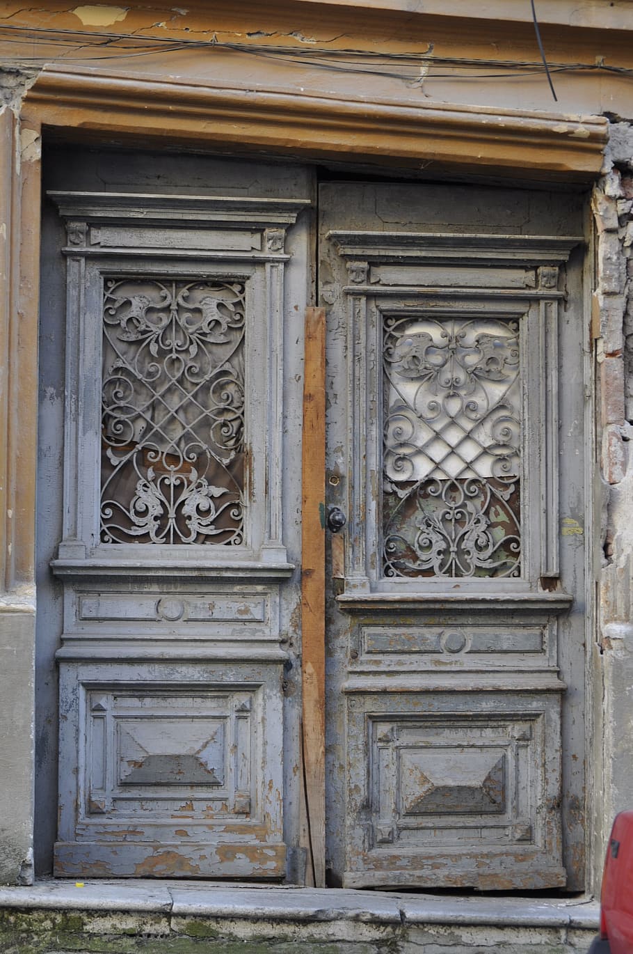 Old, Haunting, Door, architecture, wood - Material, entrance HD wallpaper
