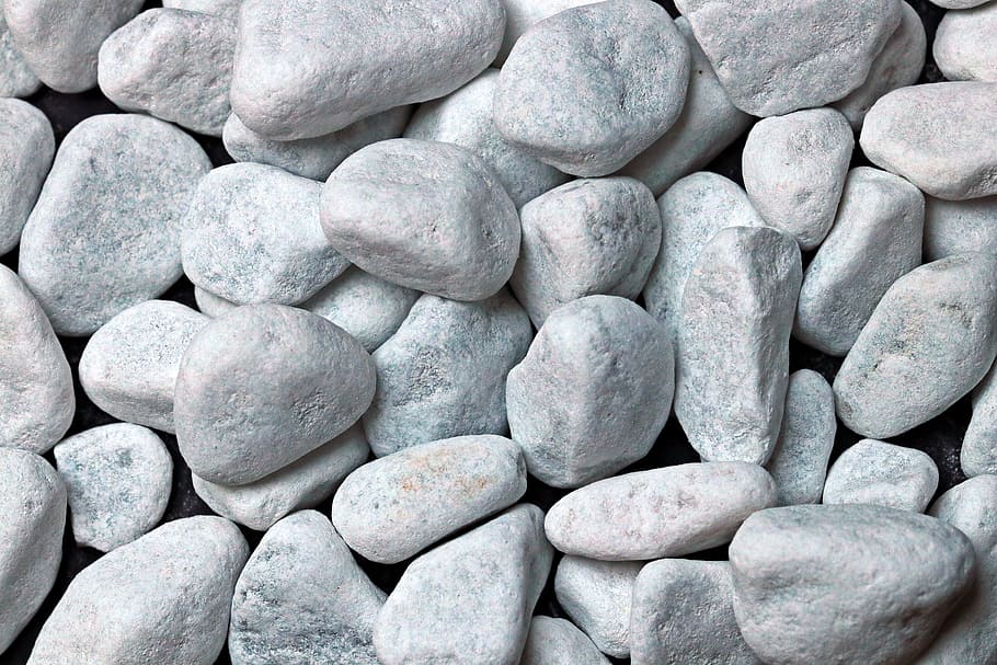 white pebbles, background, texture, stones, white stones, rock - Object HD wallpaper