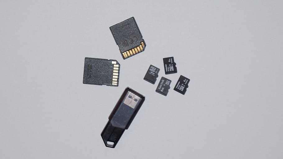sd, micro sd, sd card, memory card, pny, usb stick, studio shot HD wallpaper
