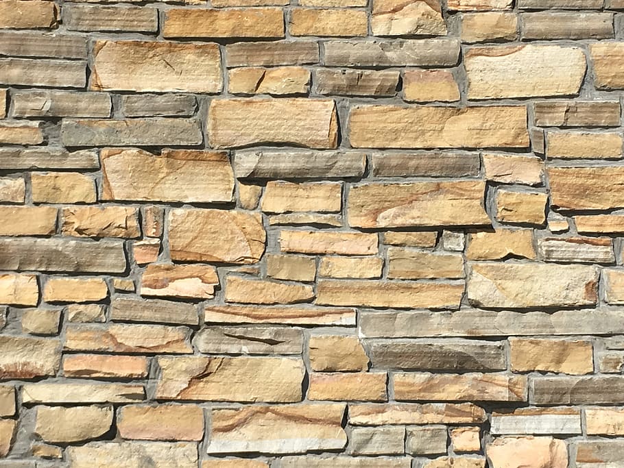 stone texture, backdrop, wall, gray, brown, backgrounds, full frame HD wallpaper