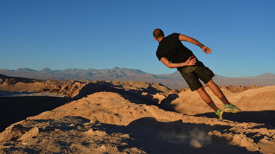 Desert, Chile, Dance, one man only, adults only, one person HD wallpaper
