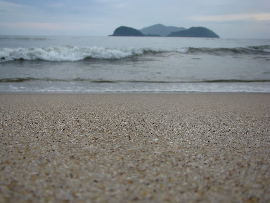 mar, sand, beach, horizon, sea, land, water, beauty in nature HD wallpaper