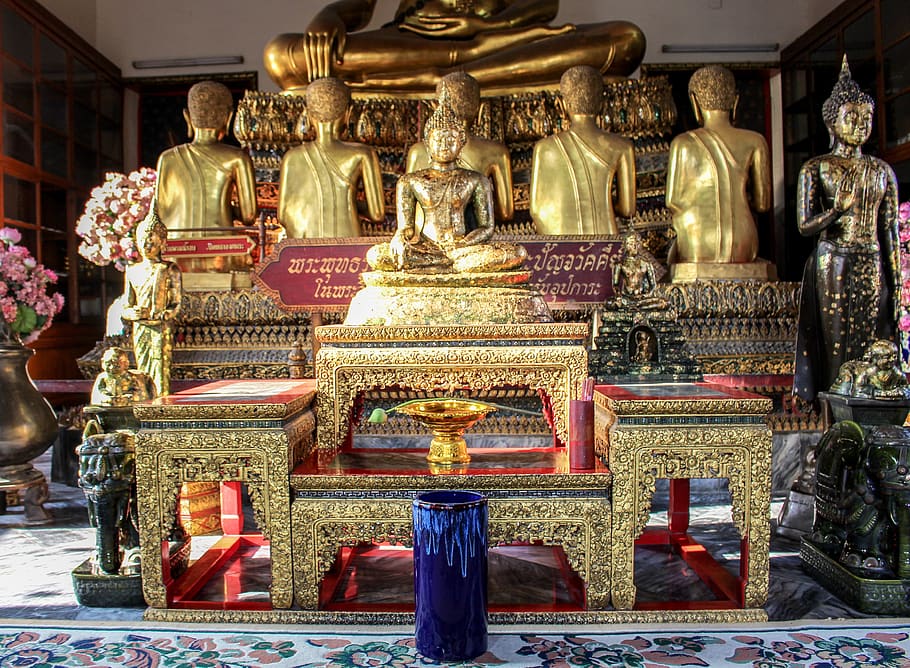 buddha, oriental, buddhism, religion, asia, statue, spirituality, HD wallpaper