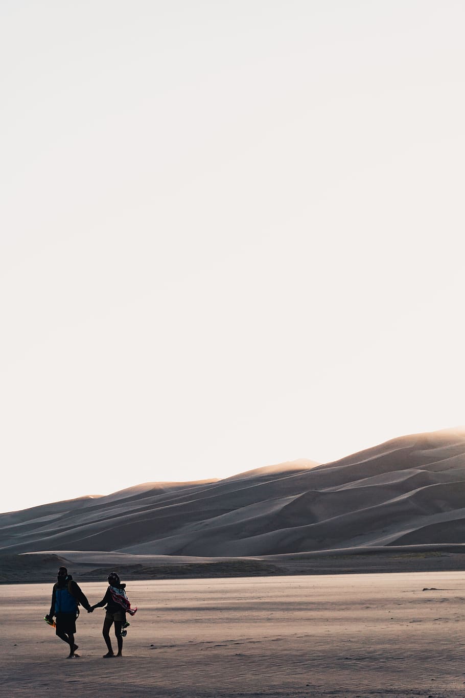 desert, field, sky, outdoor, view, landscape, highland, travel HD wallpaper