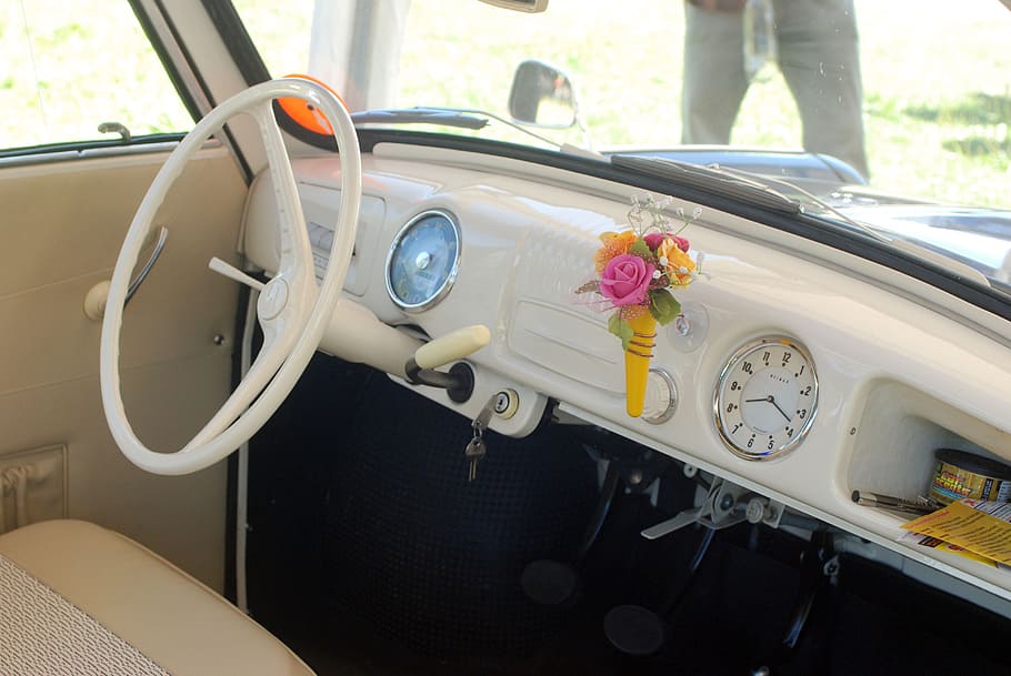 trabant 500, interior, valve, auto, historically, east germany, HD wallpaper