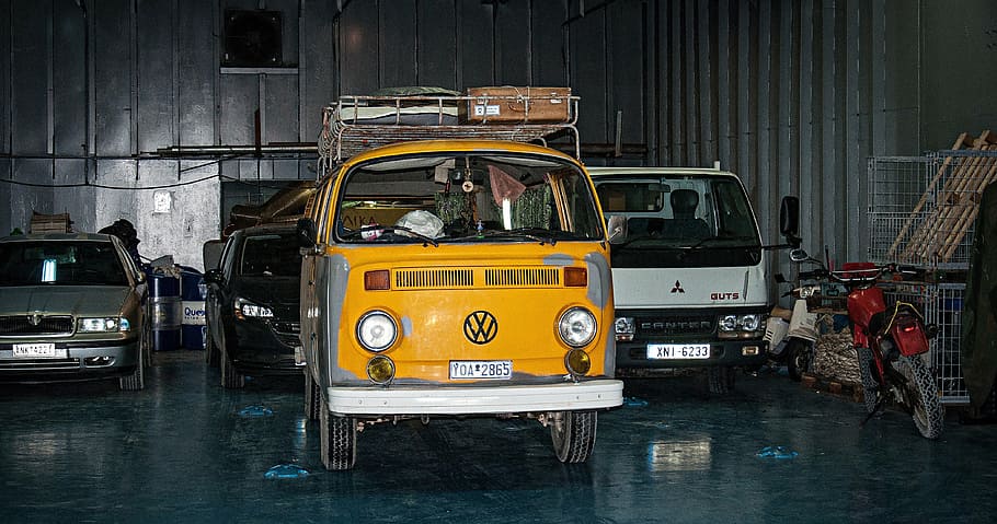 old vw, oldtimer, classic, vehicle, car, land Vehicle, transportation HD wallpaper