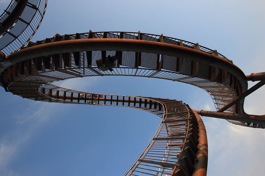 germany, duisburg, tiger, turtle, art, sculpture, culture, sky HD wallpaper