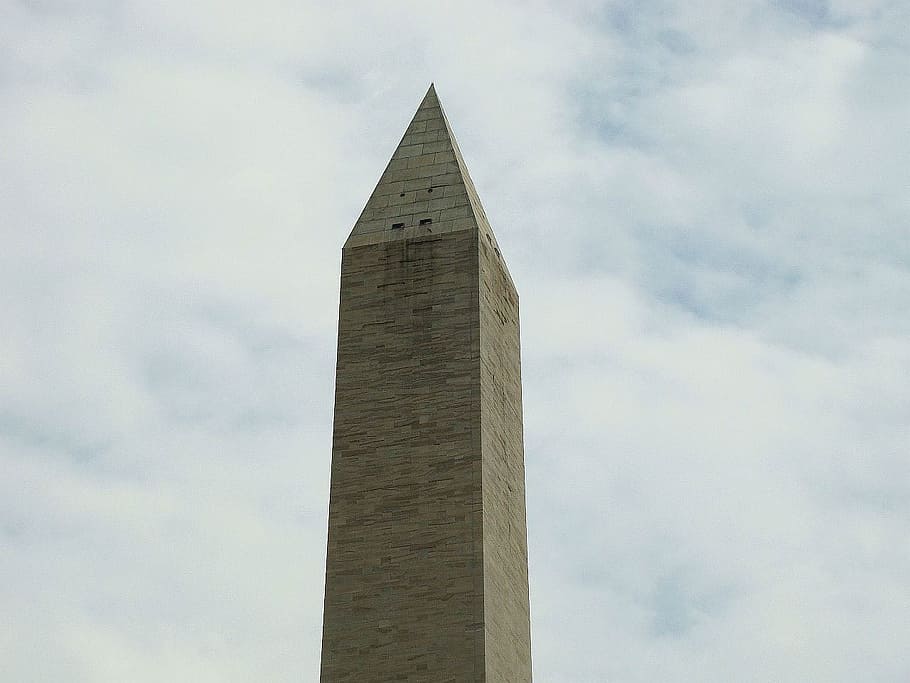 Sky, Clouds, Building, Architecture, monument, washington, obelisk HD wallpaper