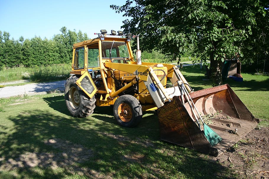 backhoe, excavating, equipment, construction, digger, bucket HD wallpaper