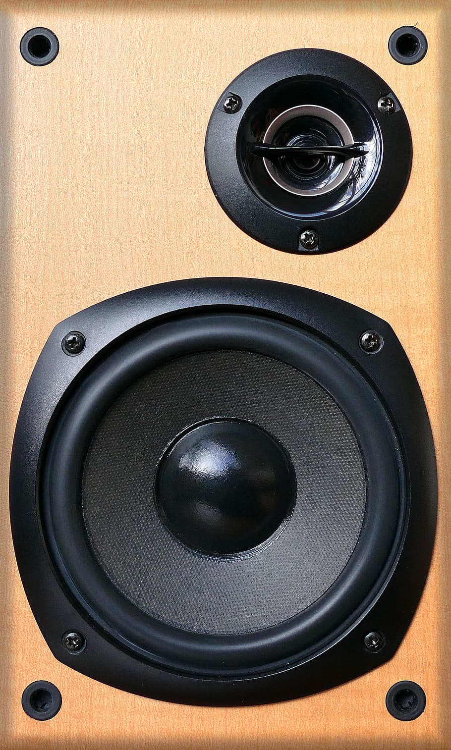 black and brown multimedia speaker, audio, music, sound, technology, HD wallpaper