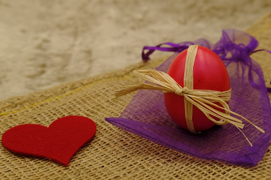 easter, easter egg, easter celebration, heart, love, affection HD wallpaper