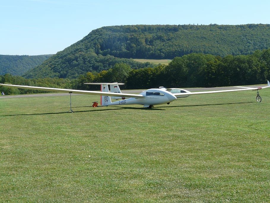 Glider, Fly, Aircraft, Wings, Span, sailing, segelflugsport HD wallpaper