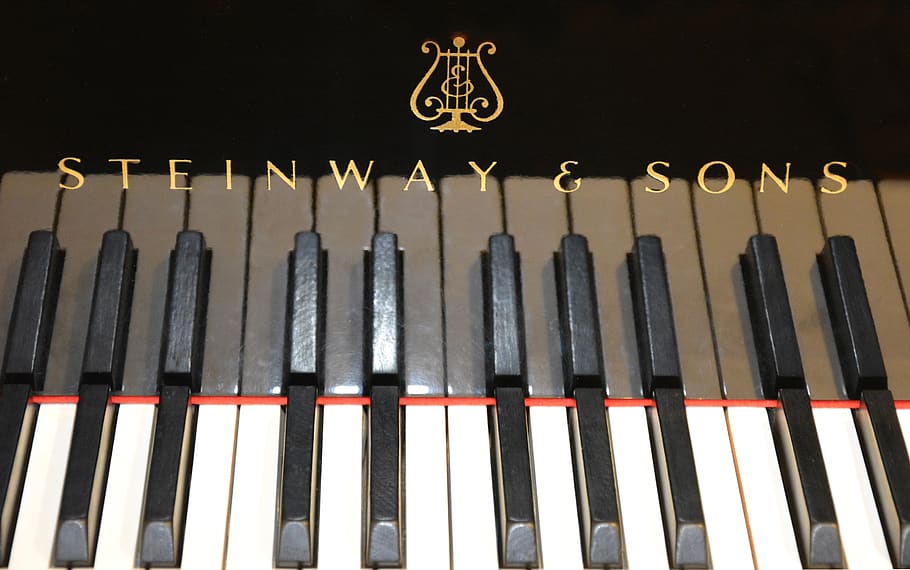 piano, wing, concert flights, steinway, sons, keyboard, piano keys